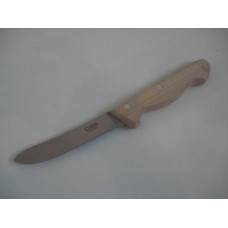 Nóż Chifa nr 12 ostrze zaokrąglone polerowane, rączka drewniana